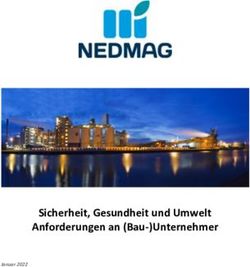 Sicherheit, Gesundheit und Umwelt Anforderungen an (Bau-)Unternehmer