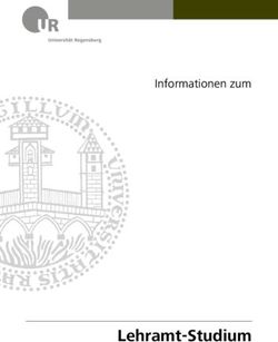 Lehramt-Studium - Informationen zum - Universit&auml;t Regensburg