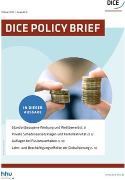 DICE POLICY BRIEF - Heinrich-Heine-Universit&auml;t