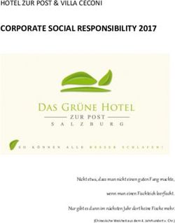 CORPORATE SOCIAL RESPONSIBILITY 2017 - HOTEL ZUR POST & VILLA CECONI