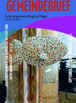 GEMEINDEBRIEF Ev. Kirchengemeinde Bergen auf R&uuml;gen - www.kirche-bergen.de - Evangelische ...