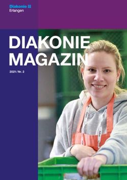 DIAKONIE MAGAZIN 2021 / Nr. 2 - Diakonie Erlangen