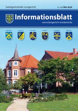 Informationsblatt Samtgemeinde Lengerich