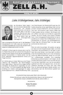 ZELL A.H. AAmmttlliicchhee BBeekkaannnnttmmaacchhuunnggeenn - Stadt Zell am Harmersbach
