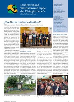 Tue Gutes und rede dar&uuml;ber!