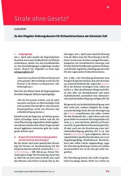 Strafe ohne Gesetz? - ContraLegem