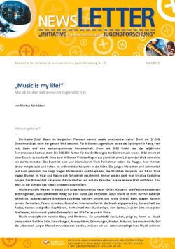 "Music is my life!" Musik in der Lebenswelt Jugendlicher