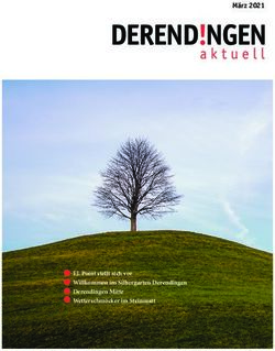 EL Point stellt sich vor Willkommen im Silbergarten Derendingen Derendingen Mitte Wetterschm&ouml;cker im Steinmatt - M&auml;rz 2021