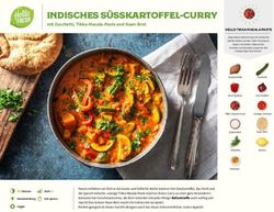 INDISCHES S&Uuml;SSKARTOFFEL-CURRY - mit Zucchetti, Tikka-Masala-Paste und Naan-Brot - cloudfront.net