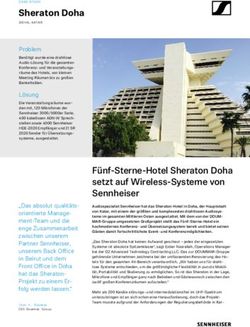 Sheraton Doha - Sennheiser