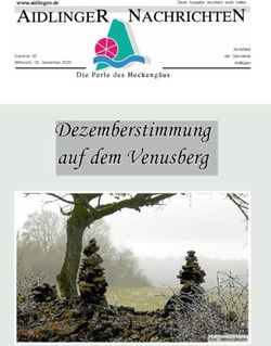 Dezemberstimmung auf dem Venusberg - Gemeinde Aidlingen