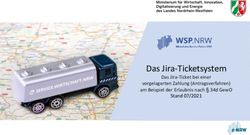 Das Jira-Ticketsystem - Das Jira-Ticket bei einer vorgelagerten Zahlung (Antragsverfahren) am Beispiel der Erlaubnis nach 34d GewO Stand 07/2021