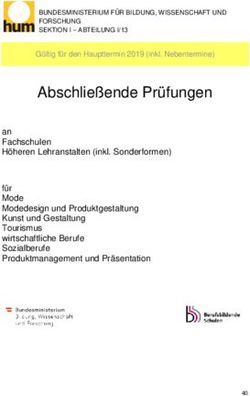 Abschlie&szlig;ende Pr&uuml;fungen - HUM