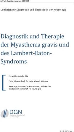 Diagnostik und Therapie der Myasthenia gravis und des Lambert-Eaton-Syndroms