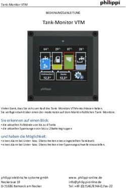 Tank-Monitor VTM - Philippi-online.de