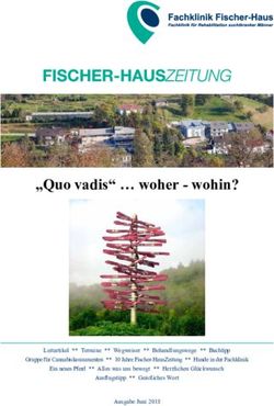 "Quo vadis" woher - wohin?