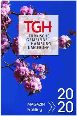 20 MAGAZIN Frühling - Türkische Gemeinde Hamburg