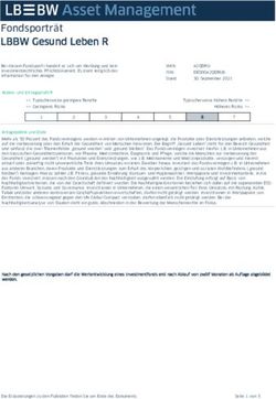 Fondsportr&auml;t LBBW Gesund Leben R