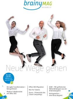 Neue Wege gehen - brainymotion