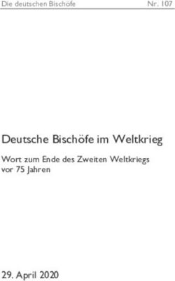 Deutsche Bisch&ouml;fe im Weltkrieg - April 2020 Wort zum Ende des Zweiten Weltkriegs vor 75 Jahren - Deutsche Bischofskonferenz