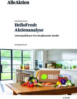 HELLOFRESH AKTIENANALYSE - LEBENSQUALITÄT PER POST MIT GLÄNZENDER RENDITE VON BENJAMIN FRANZIL - ALLEAKTIEN