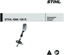 STIHL KMA 135 R Gebrauchsanleitung Notice d'emploi Handleiding - King Vert
