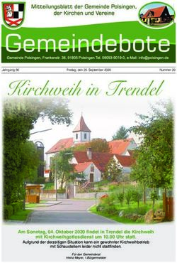 Kirchweih in Trendel - Gemeinde Polsingen