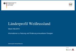 Länderprofil Weißrussland - Stand: Mai 2015 Informationen zu Nutzung und Förderung erneuerbarer Energien - German Energy Solutions