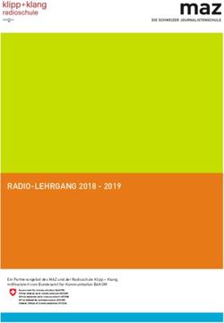 RADIO-LEHRGANG 2018 2019 - MAZ