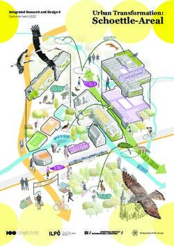 Schoettle-Areal Urban Transformation: Integrated Research and Design II - ILPOE, Uni Stuttgart