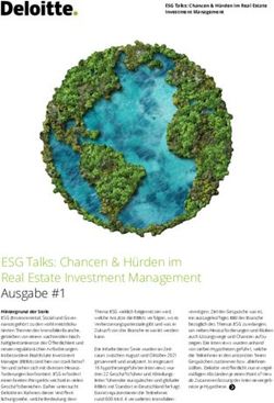 ESG Talks: Chancen & H&uuml;rden im Real Estate Investment Management Ausgabe #1 - Deloitte