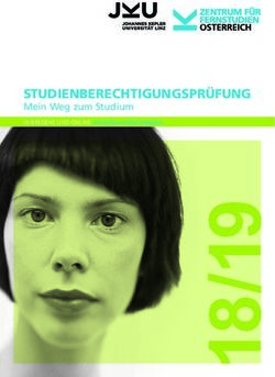 STUDIENBERECHTIGUNGSPRÜFUNG - Mein Weg zum Studium IN BREGENZ UND ONLINE www.jku.at/sbp-bregenz