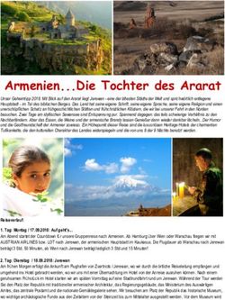 Armenien...Die Tochter des Ararat - Designer Tours