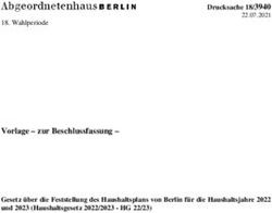 Vorlage - zur Beschlussfassung-Drucksache 18/3940 22.07.2021 - Abgeordnetenhaus Berlin