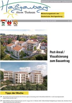 Post-Areal / Visualisierung zum Bauantrag - Gemeinde ...