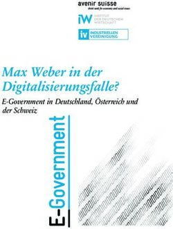 Max Weber in der Digitalisierungsfalle? - E-Government in Deutschland, Österreich und der Schweiz - egovernment.ch