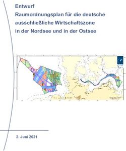 Entwurf Raumordnungsplan f&uuml;r die deutsche ausschlie&szlig;liche Wirtschaftszone in der Nordsee und in der Ostsee - Juni 2021