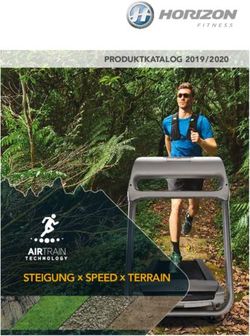 STEIGUNG x SPEED x TERRAIN - PRODUKTKATALOG 2019/2020 - Feel-Well-Shop
