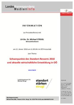 Schwerpunkte des Standort-Ressorts 2018 und aktuelle wirtschaftliche Entwicklung in O&Ouml; - Innovatives Ober&ouml;sterreich 2020
