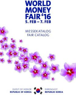 MESSEKATALOG FAIR CATALOG - GUEST OF HONOR REPUBLIC OF KOREA