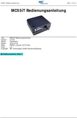 MC55iT Bedienungsanleitung - MC Technologies