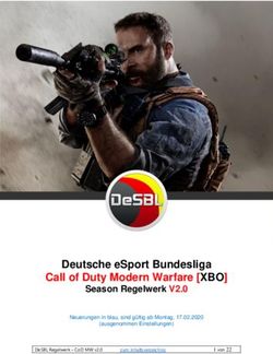 Deutsche eSport Bundesliga Call of Duty Modern Warfare XBO