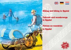 Hiking and biking in Oppdal Fahrrad- und wanderwege in Oppdal Fietsen en wandelen in Oppdal