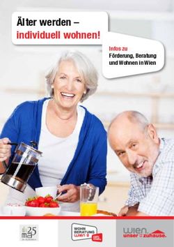 &Auml;lter werden - individuell wohnen! - Infos zu F&ouml;rderung, Beratung und Wohnen in Wien - Wohnservice Wien