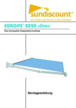 Montageanleitung - sundiscount