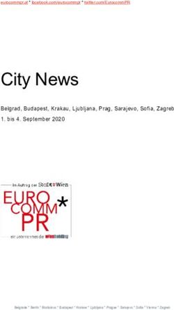 City News Belgrad, Budapest, Krakau, Ljubljana, Prag, Sarajevo, Sofia, Zagreb 1. bis 4. September 2020 - Eurocomm-PR