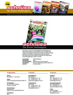 ÍDas Bonner Stadtmagazin - Schnüss