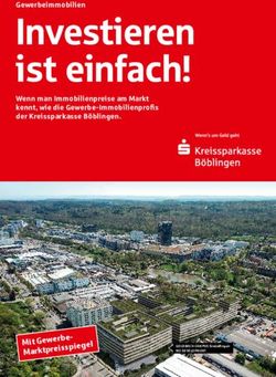 Investieren ist einfach! - Gewerbeimmobilien Wenn man Immobilienpreise am Markt kennt, wie die Gewerbe-Immobilienprofis der Kreissparkasse ...