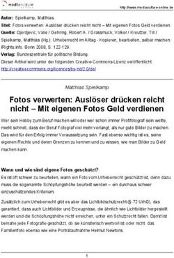 Fotos verwerten: Ausl&ouml;ser dr&uuml;cken reicht nicht - Mit eigenen Fotos Geld verdienen