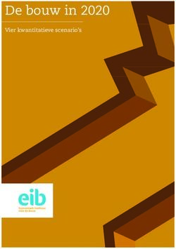 De bouw in 2020 Vier kwantitatieve scenario's - Economisch Instituut voor de Bouw